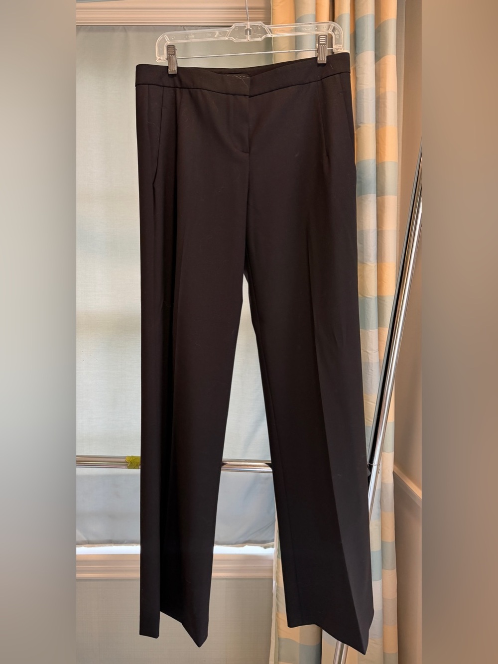 Theory Black Women's Trousers - Straight Leg NWT